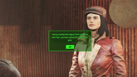 can you hook up with piper in fallout 4